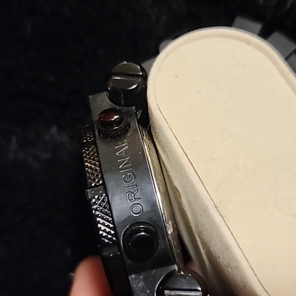 Swole, Thor 50mm blue faced watch with black rubberized band. Excellent cond. 💙 - Picture 8 of 8